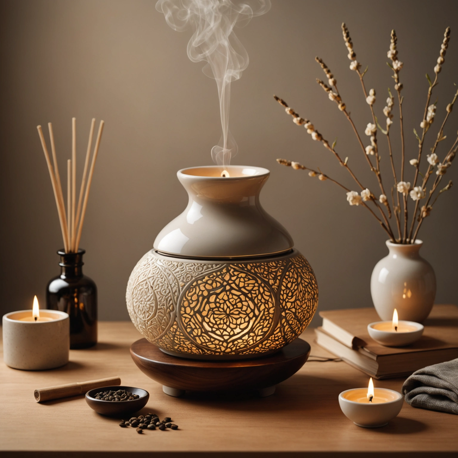Релакс и гармония в повседневной жизни: как аромалампа керамика и лампа для масел могут стать вашими лучшими помощниками