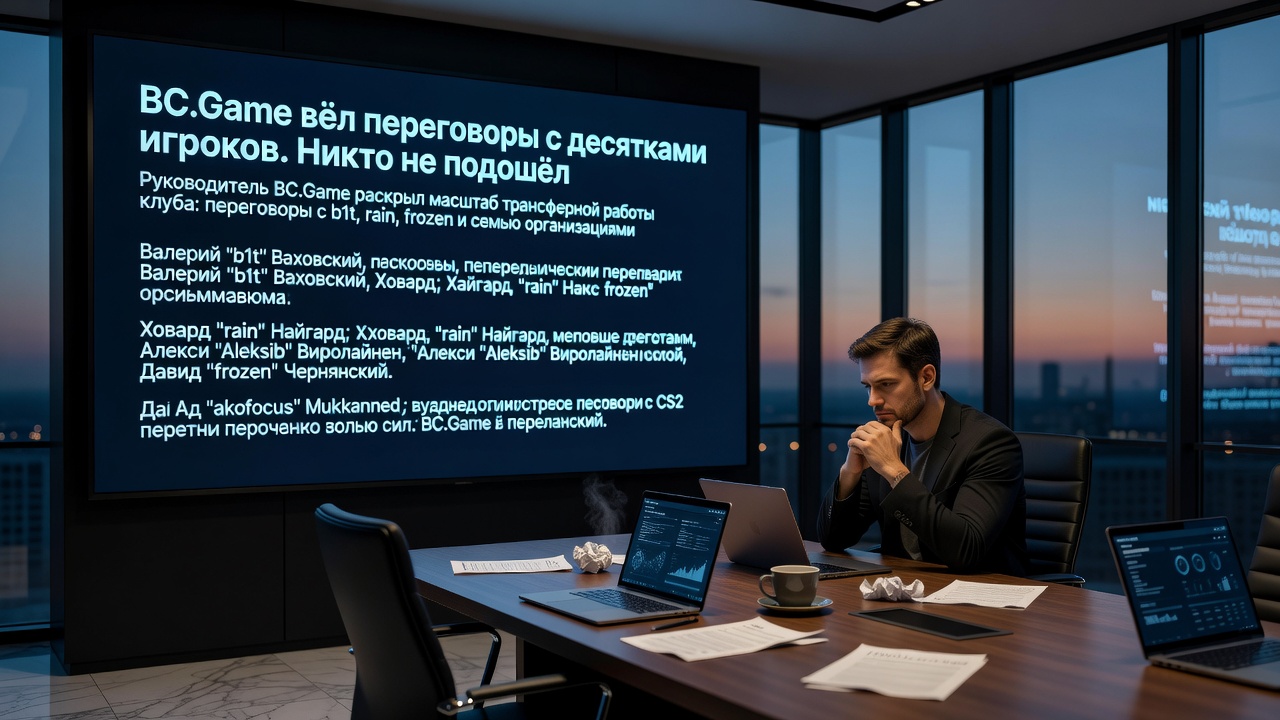 BC.Game вёл переговоры с десятками игроков. Никто не подошёл