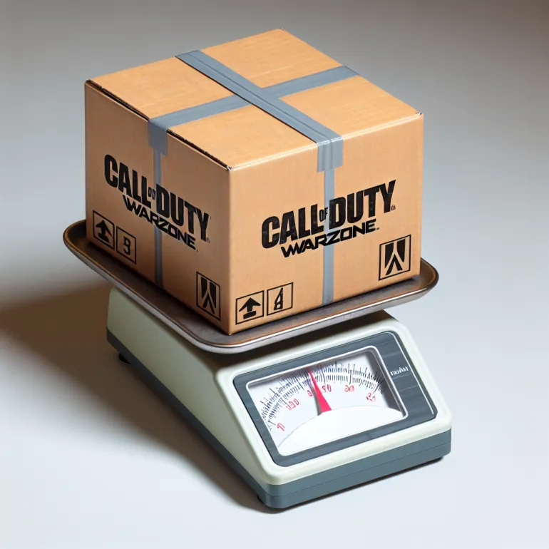 Сколько весит Call of Duty: Warzone?