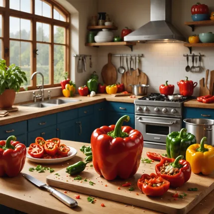 Перец фаршированный мясом: искусство домашней кухни, которое пора открыть для себя