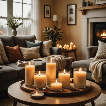 Искусство декора: как свечи из соевого воска и свечи в банках преобразят ваш интерьер